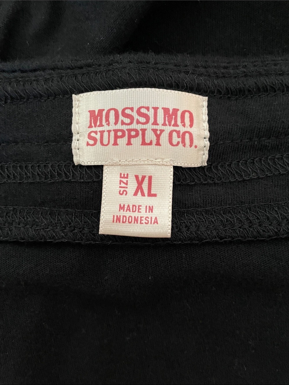Mossimo Supply Co. Black Square-Neck Flutter Sleeve Tunic - Picture 6 of 9